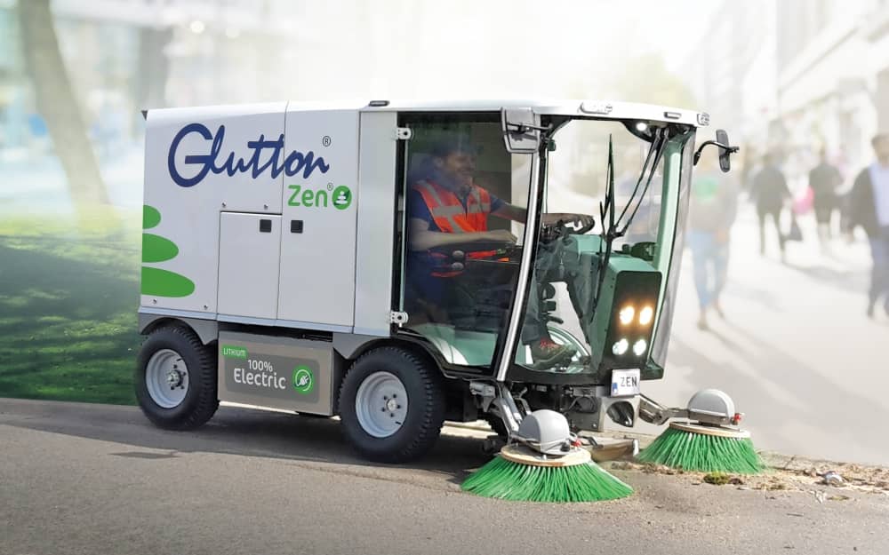 Glutton Electric Street Sweeper Nominated For Smart Belgium Award 2018 